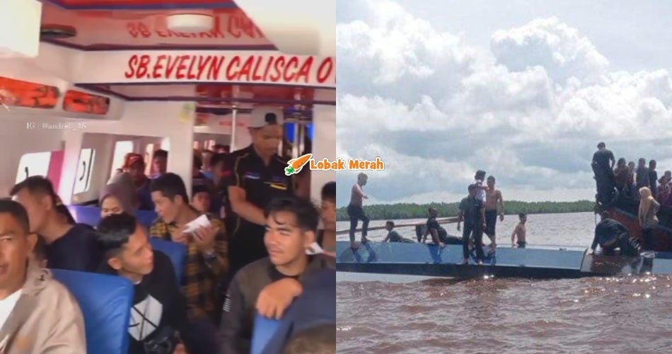 Nahas Kapal Evelyn Calisca Tenggelam Di Indonesia Ini Video Penumpang