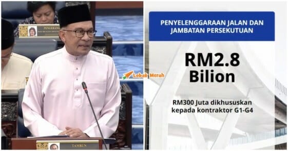 Belanjawan Rm Bilion Untuk Selenggara Jambatan Dan Jalan