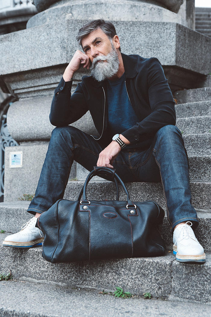 Philippe Dumas 60-Year-Old Becomes A Fashion Model After Growing A Beard - Inspired Vox .Com