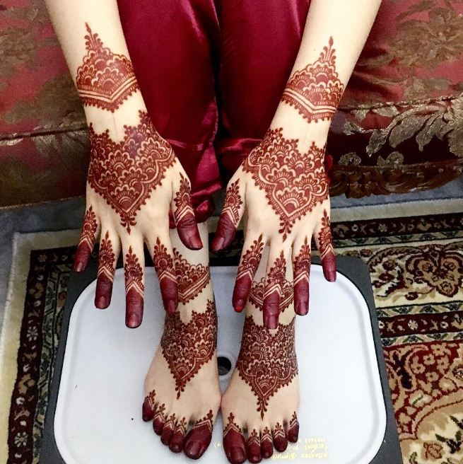 7 Pelukis Henna  di Lembah Klang Bakal Pengantin  Perlu Tahu 