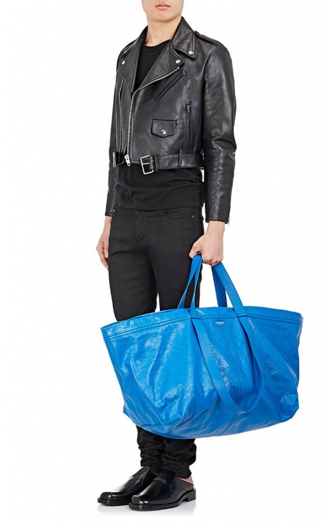 Balenciagas Latest Fashionable Bag Looks Remarkably Similar To Ikeas Tote World Of Buzz 2