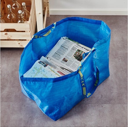 frakta carrier bag large blue 0478624 PE617660 S4