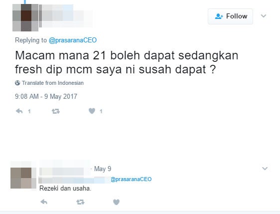 Prasarana Ceo Tweets About The Youngest Lrt Captain Gets Mean Comments World Of Buzz 3 1