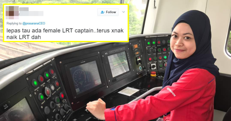 Prasarana Ceo Tweets Inspiring Story Of Youngest Lrt Captain Gets Mean Comments World Of Buzz 2 1