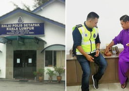 Kind Setapak Police Chief Helps Homeless Man Who Sought For Shelter During Hari Raya World Of Buzz 4