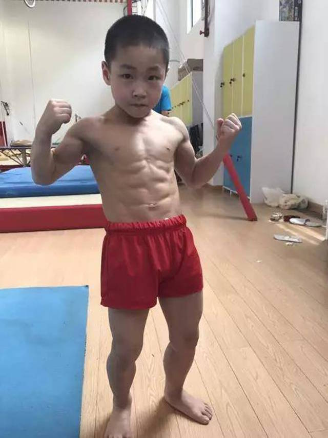 This 7 Year Old Wows Netizens With His Eight Pack And Gold Medals World Of Buzz 3