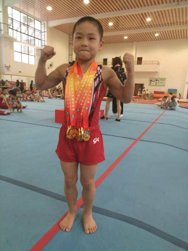 This 7 Year Old Wows Netizens With His Eight Pack And Gold Medals World Of Buzz 5