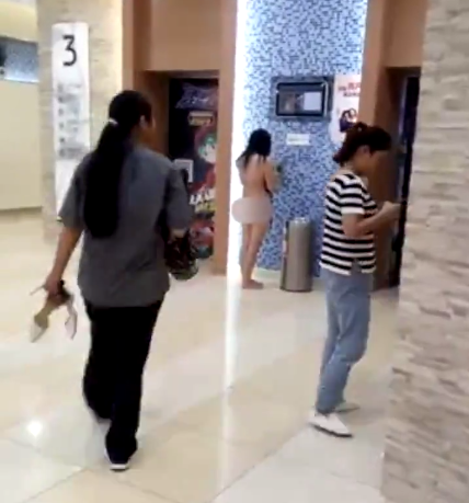 woman strips naked in mall after ex said he paid for her clothes world of buzz 3