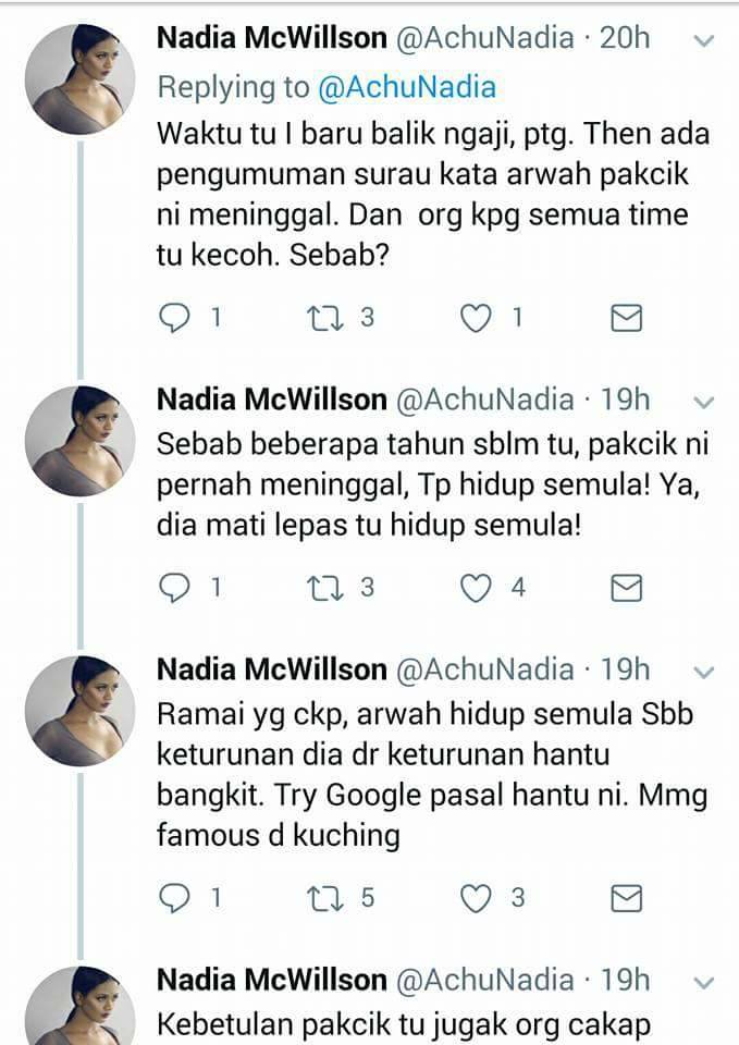 Wanita Kongsi Kisah Seram Mayat Hidup Semula Akibat Tuntut 