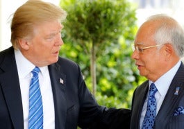 Trump Najib