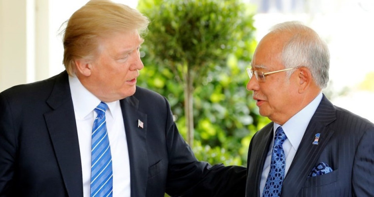 Trump Najib