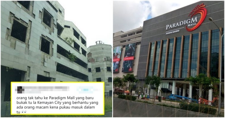 Paradigm Mall JB Dibuka, Netizen Heboh Kerana Dulu Ianya 