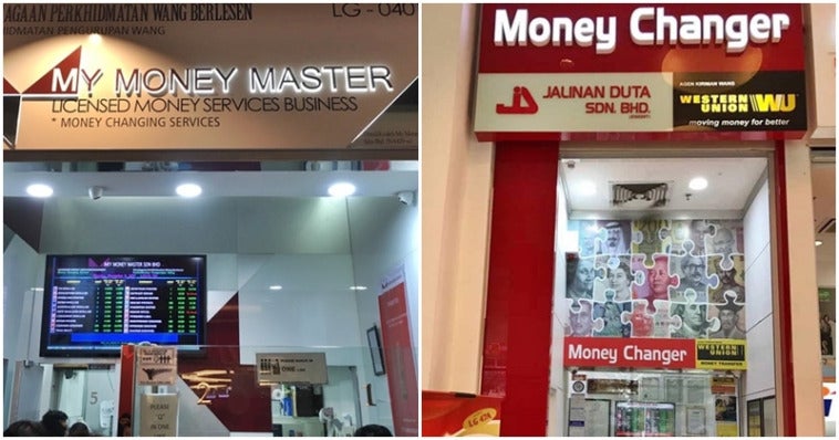 kepong tesco money changer