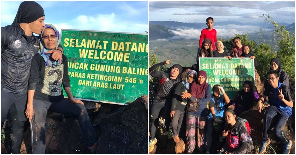 "Kuatnya mak, tergugat rasa" - Netizen Teruja Lihat Ibu 60 