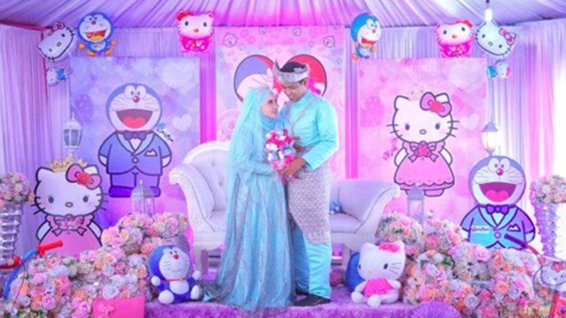  Ingatkan nak ambil gambar  dengan pengantin Tema 