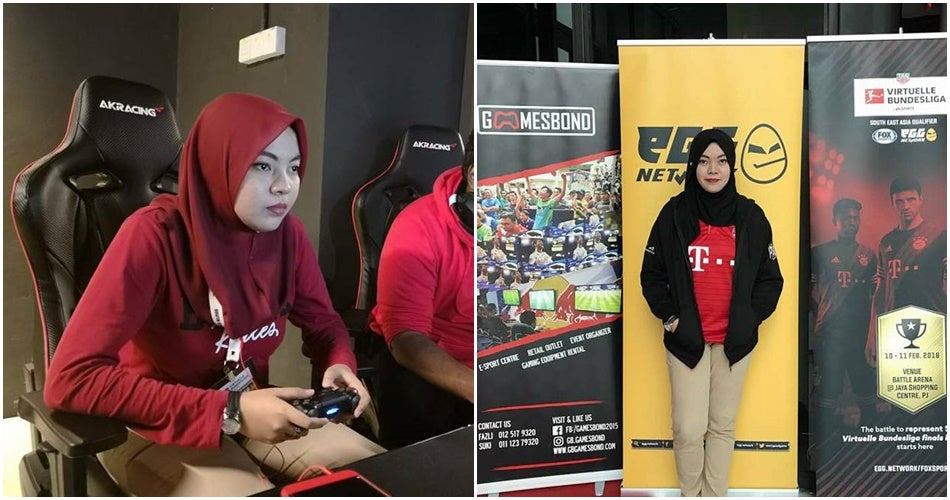 gamer wanita