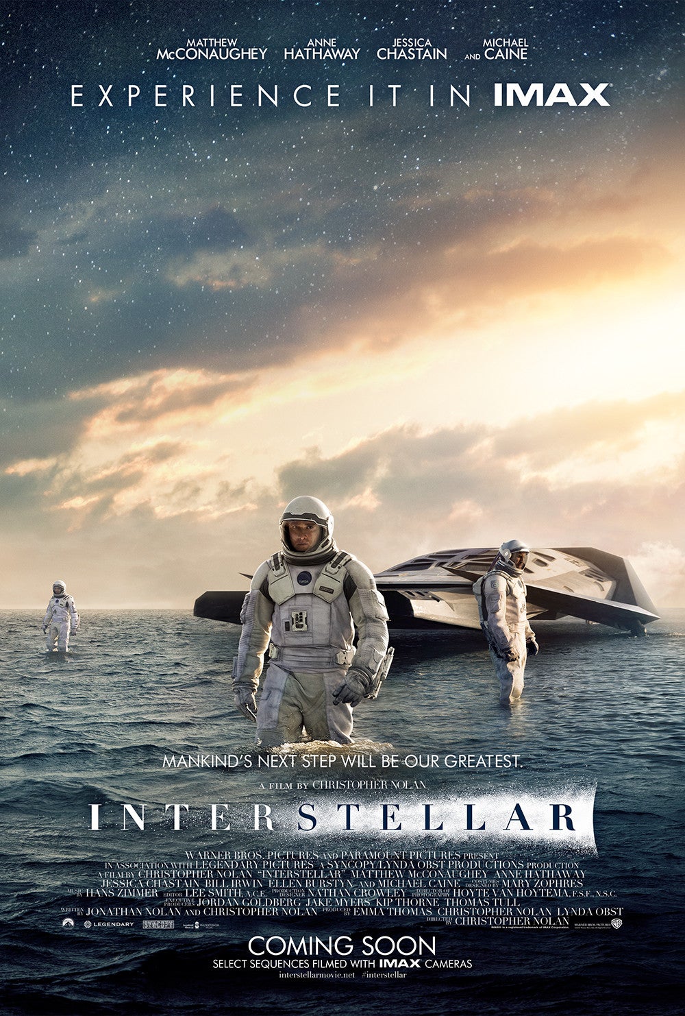 Imax Poster For Interstellar