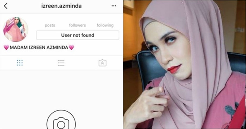 Tak Tahan Dikecam, Izreen dan Ude Tutup Akaun Instagram 