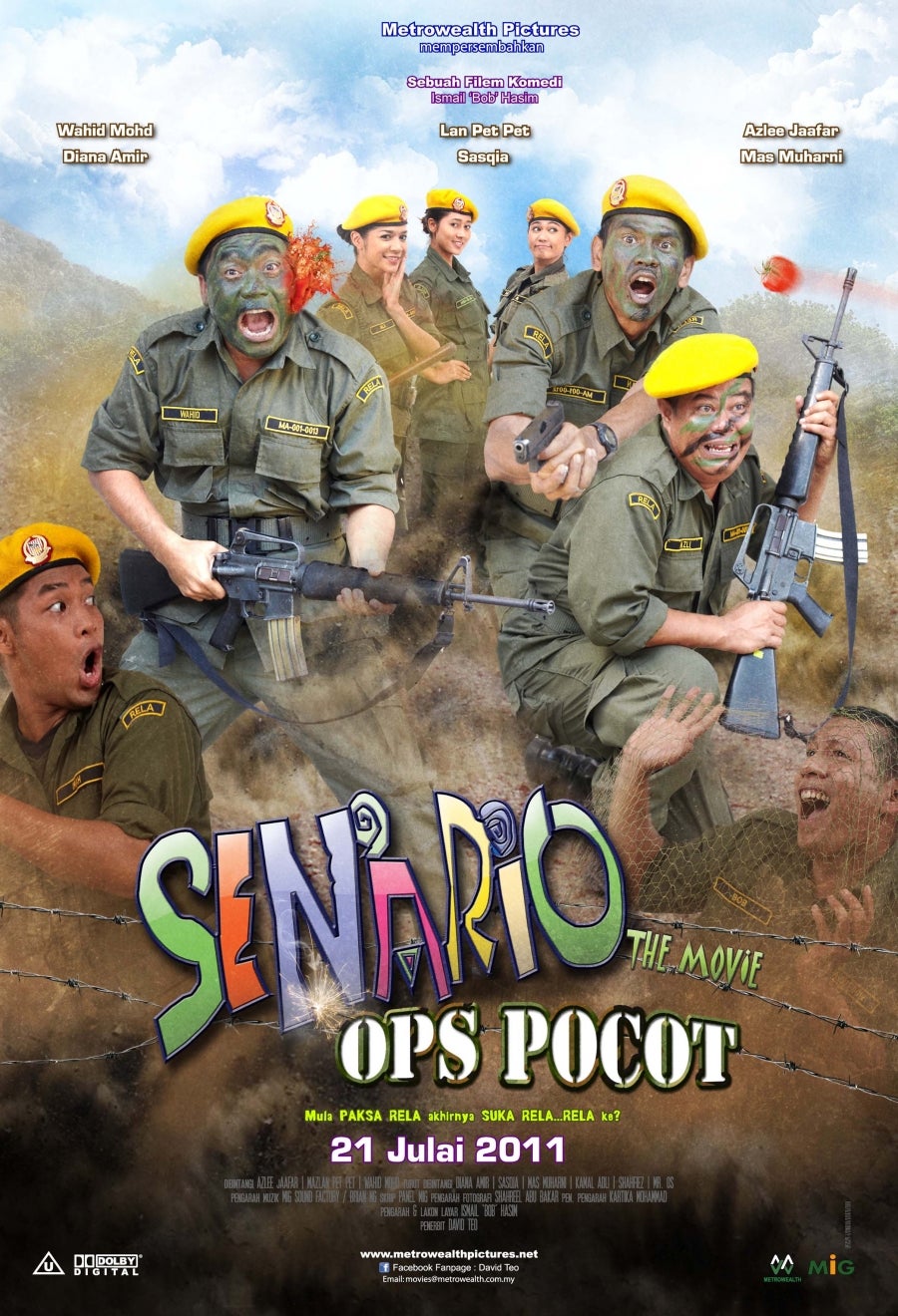 2011 Senario The Movie Ops Pocot