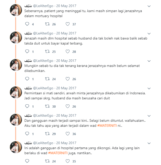 7 Jenazah Masih Belum Dituntut Di Hospital