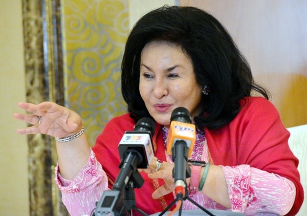 Chn01 041116 Rosmah