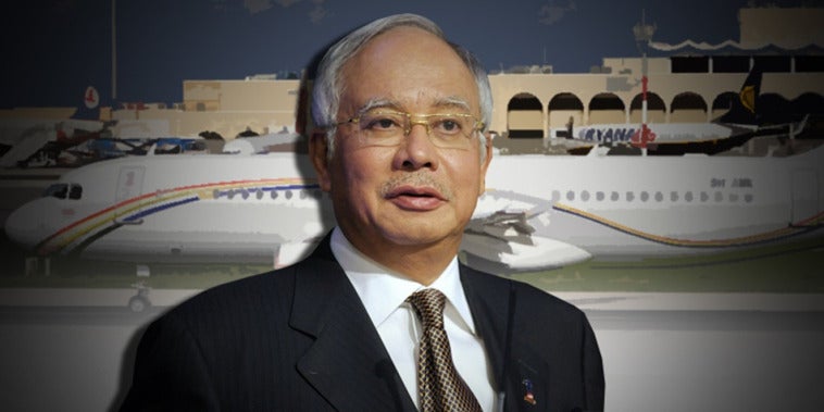 former malaysian leader and wife allegedly scheduled private jet to indonesia world of buzz