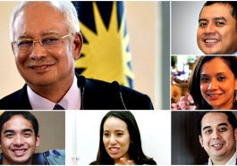 Najib Dan Anak2