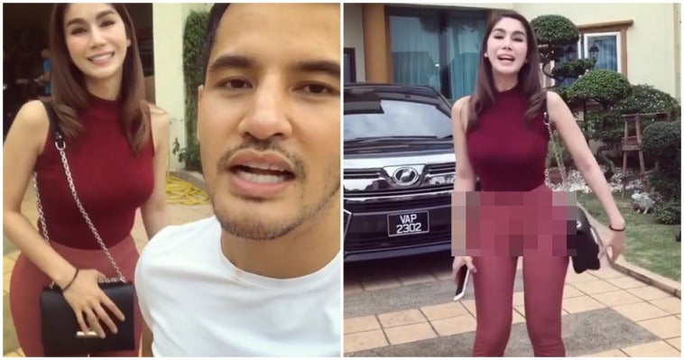 Pakai Seluar Ketat Melampau, Sajat Kena Tegur Dengan Aliff ...