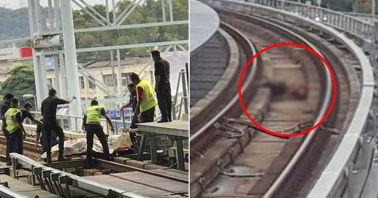 Breaking Passenger Tragically Dies After Falling On Track At Pusat Bandar Puchong Lrt Station World Of Buzz 3