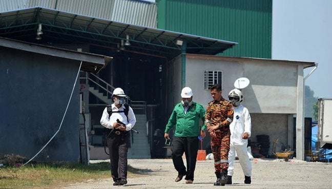 Kebocoran Gas Ammonia Bernama