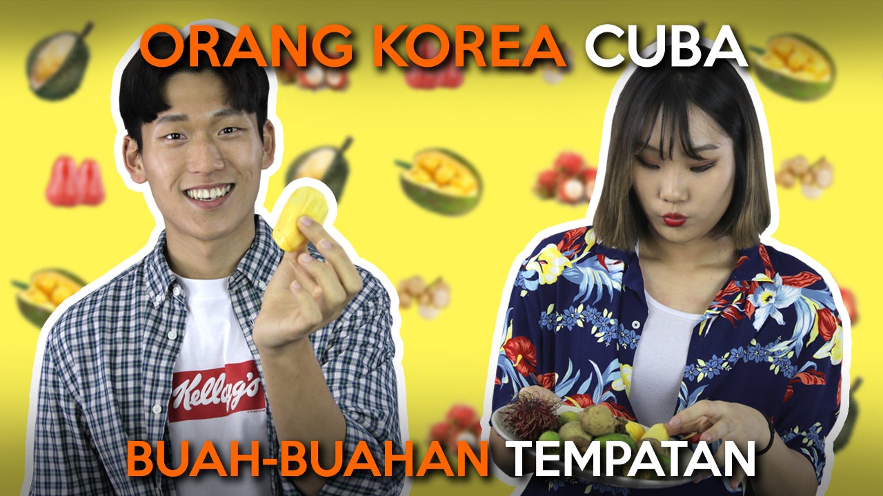 Orang Korea Cuba Makan Buah-buahan Tempatan - Lobak Merah