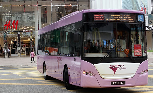 Gokl Purple Bus