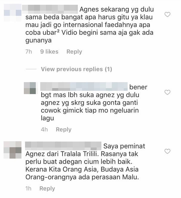 Suka Agnes Dulu