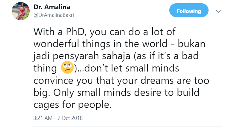 dr amalina
