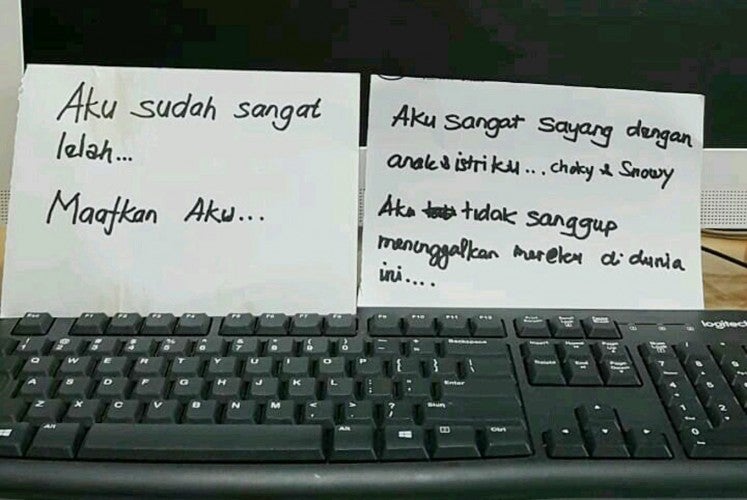 nota sebelum mati