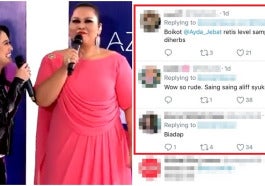 ayda jebat mulut longkang