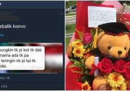bapa tak dapat datang konvo
