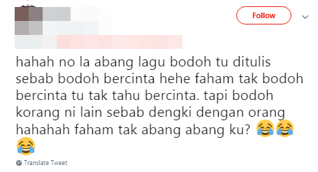 "Bodoh, tu dia lah"- Netizen 'Bahan' Tajuk Lagu Baru Shila 