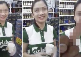 Innocent Beer Promoter Gets Shamed And Flipped Off For Doing Her Job In Giant Hypermarket World Of Buzz 2