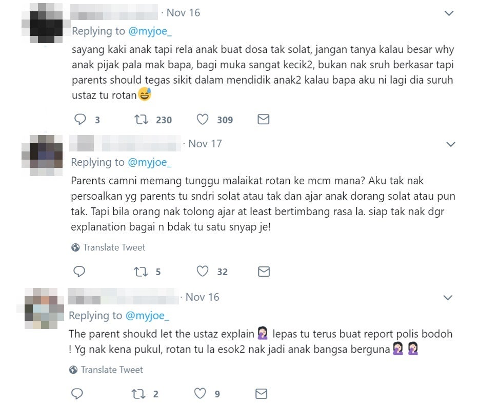 komen ustaz 1