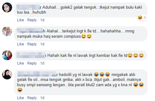 Mengekek Akak Gelak Fie Oii