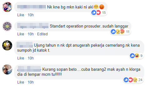 NAK KENA BAGI MAKAN KAKI NI