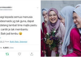 bridesmaid buat hal