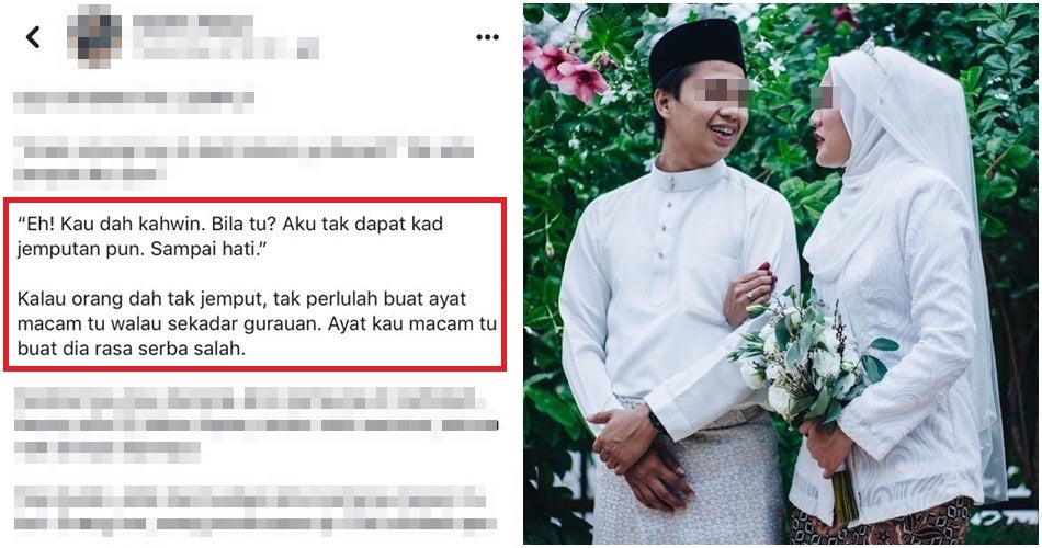 kahwin tak ajak