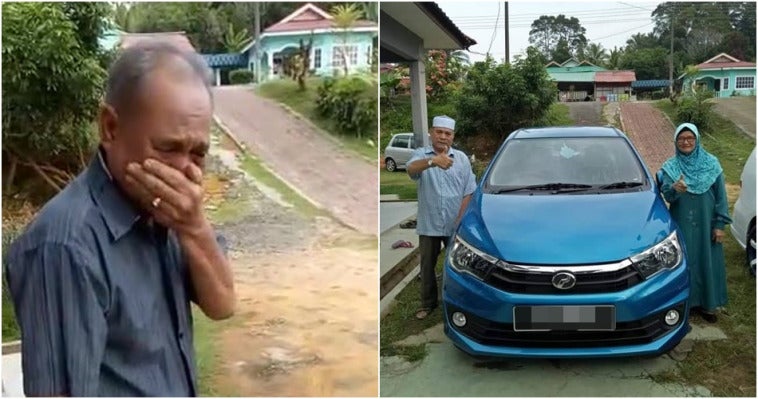 "Abah mimpi ke apa" - Bapa Terharu Anak Hadiahkan 