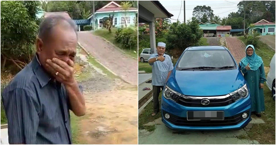 Abah Mimpi Ke Apa Bapa Terharu Anak Hadiahkan Kereta Menjelang Tahun Baru Lobak Merah