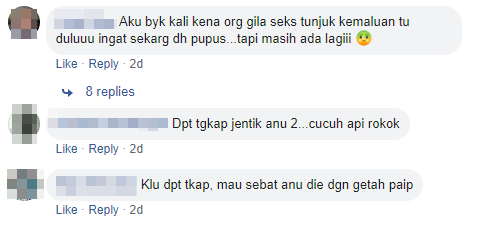 Dapat Tangkap Cucuh Api Rokok Kat Anu