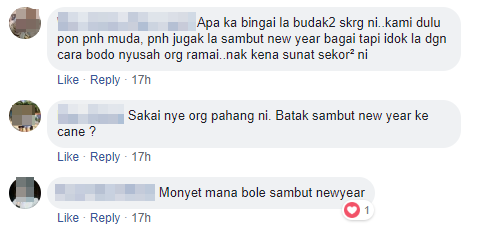 Monyet Mana Boleh Sambut New Year