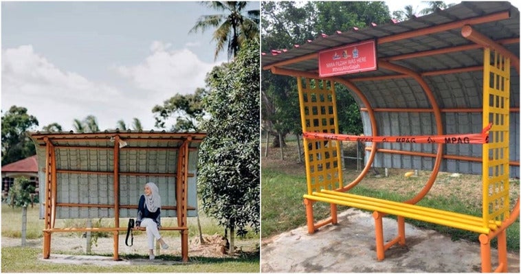 Penangan Mira Filzah! Bus Stop Di Alor Gajah Sampai Kena 