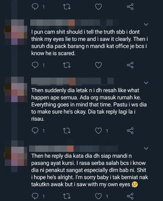  Nampak perempuan lalu Dia pasang ayat kursi Netizen 